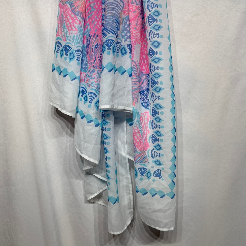 Lilly Pulitzer Pareo Wrap Roar of The Seas - Picture 6 of 9